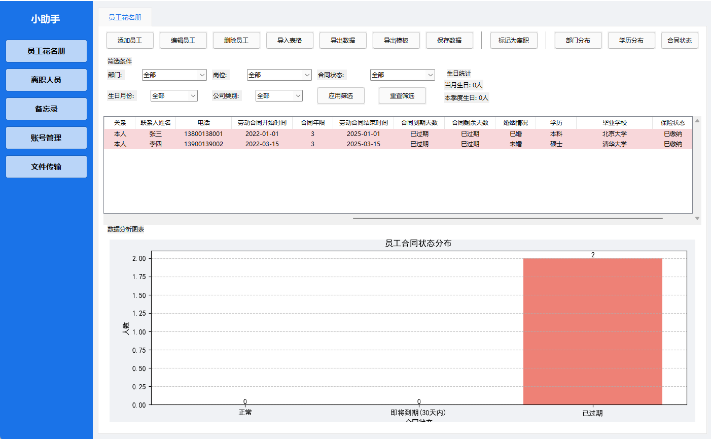 让HR人事管理更高效、更智能的工具 让HR人事管理更高效、更智能的工具